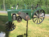 Grön Traktor Vindspel / Vindsnurra / Windgame Green tractor / Wind Wheel