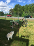 Grön Traktor Vindspel / Vindsnurra / Windgame Green tractor / Wind Wheel