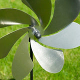 Vindsnurra Rostfri Blomma Ø28cm i Rostfritt stål - Made in Germany / Windrat / Wind Wheel