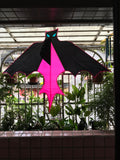 Fladdermus Röd/Rosa - Bat / Batman - Exklusiv drake från www.Drake.nu