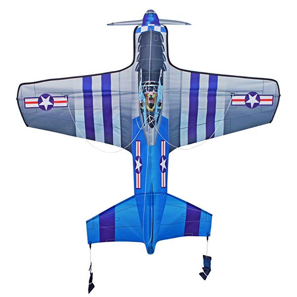 P51 Flygplan Drake från RareAir X-Kites i USA