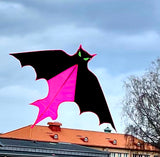 Fladdermus Röd/Rosa - Bat / Batman - Exklusiv drake från www.Drake.nu