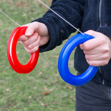 Shuriken Röd - Stuntdrake / Länkdrake / Tvåhandsdrake / Sportdrake