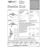 BEETLE-X15 Sunrise - Sport- / Länkdrake för två händer / Tvåhandsdrake