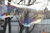 Blås gigantiska såpbubblor - komplett set inkl. ställning, skål och bubbelmix. - Made in Germany