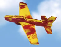 Gunter Stunt Glider Kast flygplan