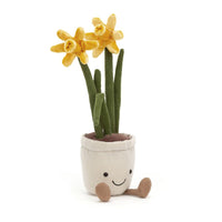 Rolig påsklilja/Amuseable Daffodil - Narcissus pseudonarcissus Gossedjur - Gossedjur som ser ut som växter