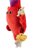stort hjärta med blodkroppar inuti av giantmikrobes