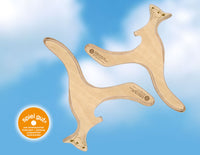 Kengru Boomerang av finsk playwood - Made in Germany