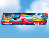 Infinity - Ultralätt extra stort kastflygplan att kasta - av Tyska Günther Flugspiele.