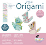 Bilder på Origamipapper.