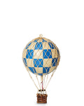 Travels Light luftballong 30x18 cm rutig blå