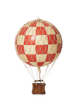 Travels Light luftballong 30x18 cm rutig röd