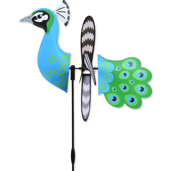 Petite Peacock (Påfågel) vindsnurra från Amerikanska Premier Kites. REA 25%! / Wind wheel /game