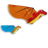 3D Dinosarie Orange Delta 3D Drake från Dida Kites / DELTA Dinosaur Orange 3D KITE
