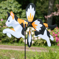 Petite CALICO CAT vindsnurra från Amerikanska Premier Kites (Rea 25%) /  Wind wheel / game