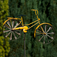 Gul Cykel Vindspel / Vindsnurra / Bike / Bicyckel / Velo / Wind Game / Wind Wheel