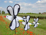 Tuulipyörä Lokki pieni Tuulipeli / Tuulipyörä - Elliot, Möwe, Windspiel, 11 x 25cm, Korkeus 43cm Spinaker