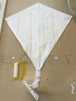 WORKSHOP EDDY DIY Creative Kite - komplett sett m kritor - Måla in egen drake - Eddy - Diamond Kite - Korsdrake