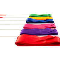 Rytmgymnastikband / Gymnastikband /Rytmik-band - Enfärgad Lila 4m (400x5cm).