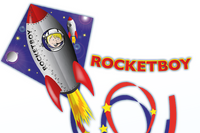 Pojken med raketen (Rocket Boy) drake (25% REA)