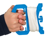 Drakhandtag Barn Special - Ljusblå - lätta att använda och sätta på för barn! med 40m lina - 10daN/40m, blue
