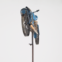 Blå Motorcyckel  Vindspel / Vindsnurra / Windrat / Blue Motorcyckle  Wind Wheel / Turbine