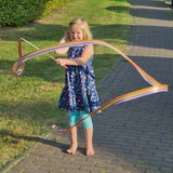 Rytmgymnastikband / Gymnastikband /Rytmik-band - Enfärgad Lila 4m (400x5cm).