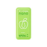 Gem som ser ut som ett äpple - Midori D-clip nano 16st
