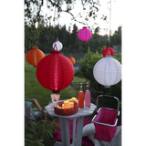 Solar Paper Lantern Festival Rosa/Lila
