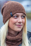 Uskollinen alpakka punaruskea