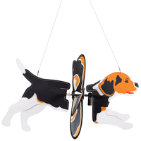 Beagle Vindsnurra (hängande eller stående på marken) / Beagle Windgame / Hund / Dog