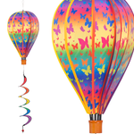 Fjäril balong spiral - hängande vindspel - Satorn Balloon spiral 28x43cm