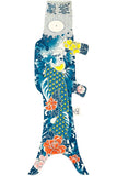 Koinobori Tattoo 100cm japansk fiskflagga / Madame Mo Frankrike (鯉幟 / Traditionell japansk vindstrut / vindsocka)