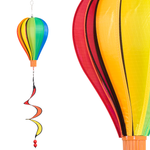 Liten Regnbåge luftballong Regnbåge - hängande vindspel - Satorn Balloon Rainbow 17x28cm