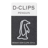 Gem som ser ut som en pingvin - Midori D-clip 12st