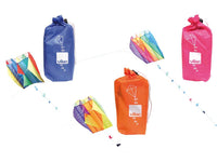 Fickdrake Regnbåge DRAKE (Orange påse) / CERF-VOLANT De poche / Pocket Rainbow Kite