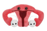 Livmoder / Uterus (mjukisdjur flera storlekar) -  GiantMicrobes från USA - flera storlekar (vagina mjukisdjur /slida mjukisdjur / äggstock mjukisdjur / Könsorgan