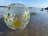 Iso Glitter-kylpypallo ananaksella