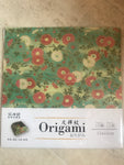 Origamipapper 15x15cm med traditionella japanska blommönster (egen import från Taiwan / Japan)