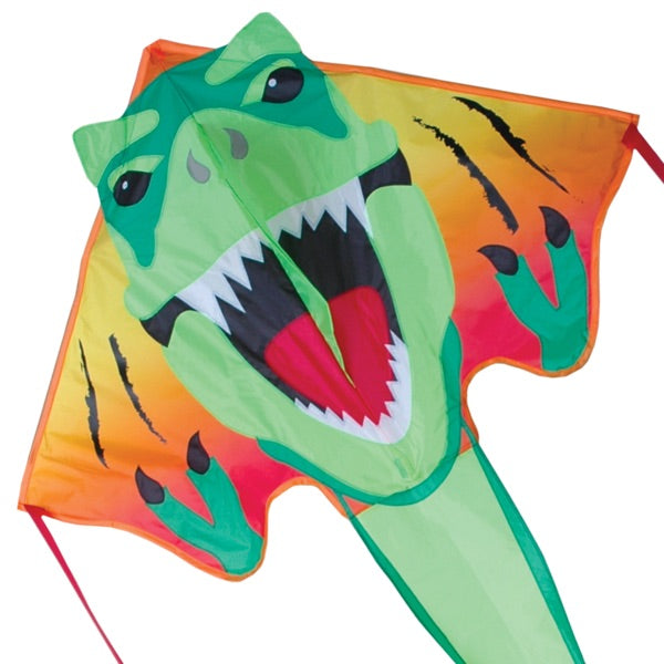 Tyrannosaurus REX Drake - Suuri EASY FLYER Premier Kite USA:lta (REA 25%)